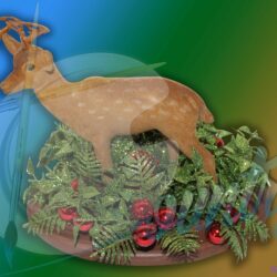 Centro de Mesa Pequeño Reno