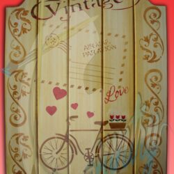 Tabla Porta Llaves Vintage