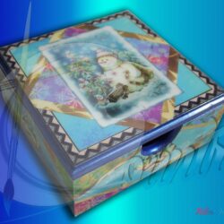 Caja de Servilletas Sencilla Completa