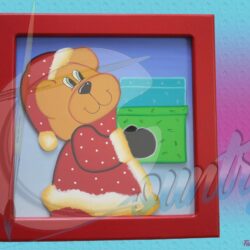 Cuadro con Apliques Gigantes 40 cm