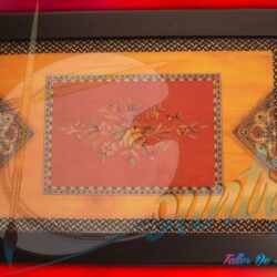 Bandeja Marco en Contracolado Resinada