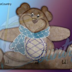 Perchero Osito Babero