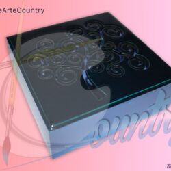 Caja de Servilletas en Laser