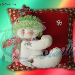 Cojines de Muñeco de Nieve